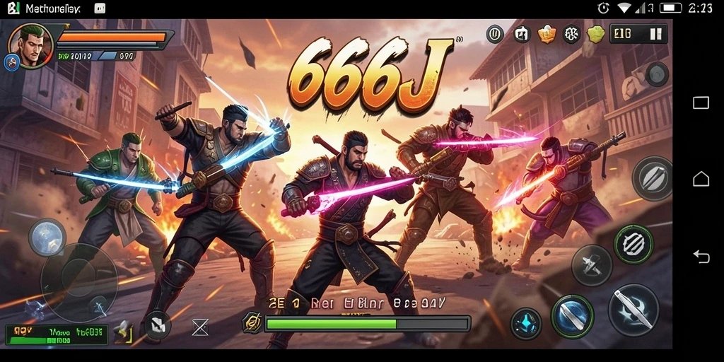 Tangkapan layar dari gameplay epik di <strong>666J</strong> yang menunjukkan pertarungan seru.