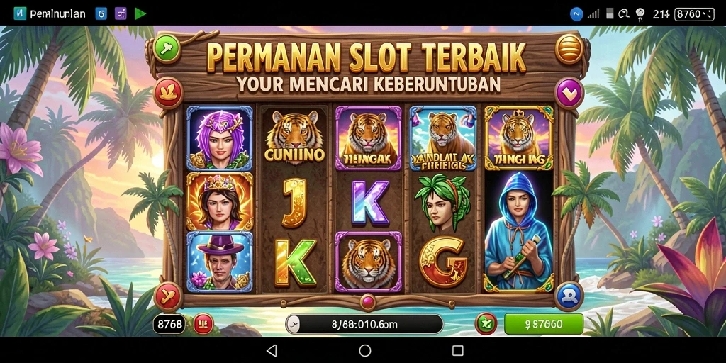 Gameplay Slot yang seru dan menegangkan di 8768.