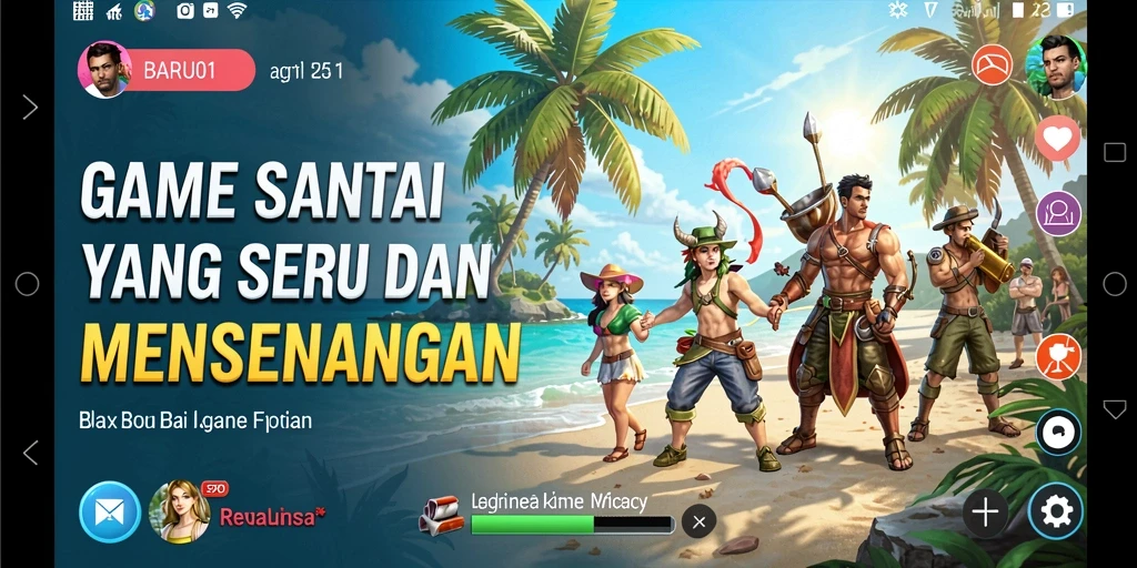 Tampilan menarik dari gameplay BARU01 yang penuh keseruan.