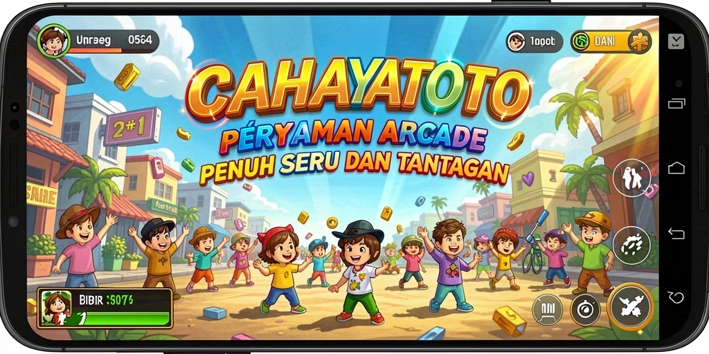 Tampilan gameplay penuh aksi dalam CAHAYATOTO yang mengasyikkan.