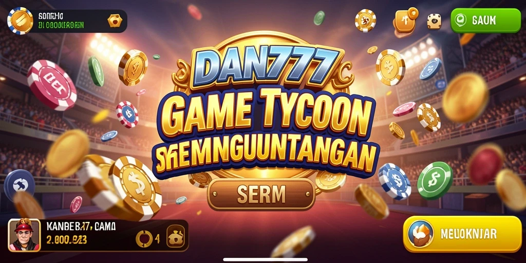 Tangkapan layar utama gameplay <strong>DAN777</strong> menunjukkan strategi bisnis yang menarik.
