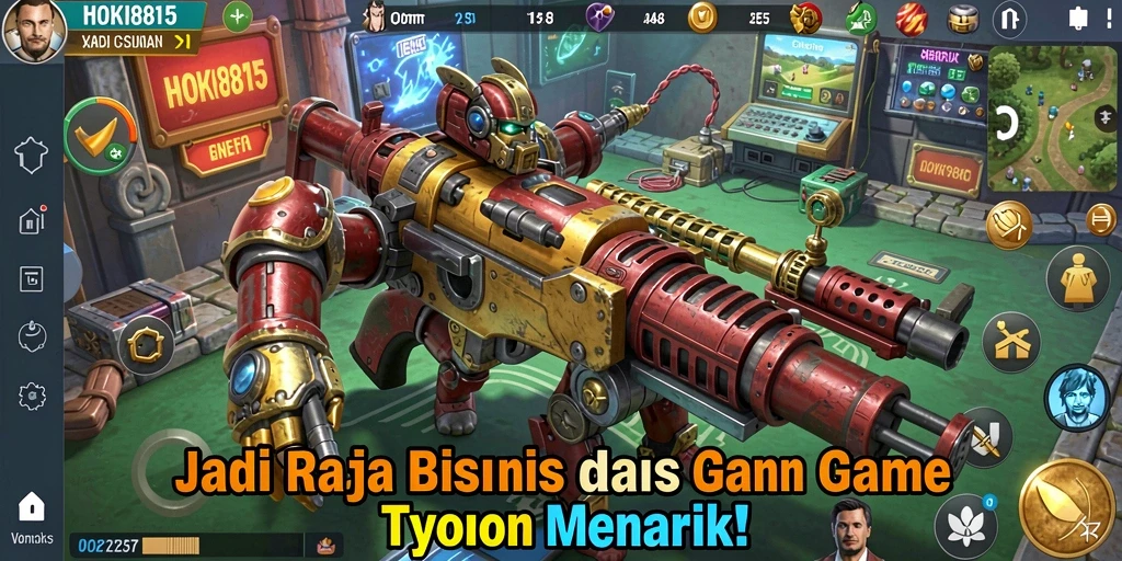 Tampilan gameplay HOKI8815 yang seru dan penuh strategi Tycoon.