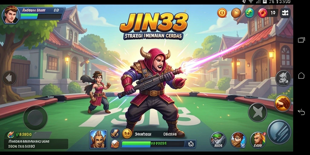 Tampilan menarik dari pertarungan strategi di JIN33.