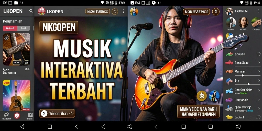 Tampilan gameplay LKOPEN yang interaktif dan seru.