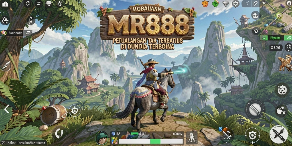 Tangkapan layar menampilkan eksplorasi mendalam dalam dunia Open World.