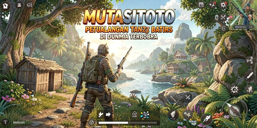 Screenshot MUTASITOTO menampilkan kebebasan gameplay Open World yang menarik.