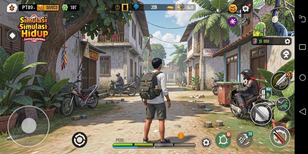 Screenshot menampilkan gameplay PT89 yang seru dan interaktif.