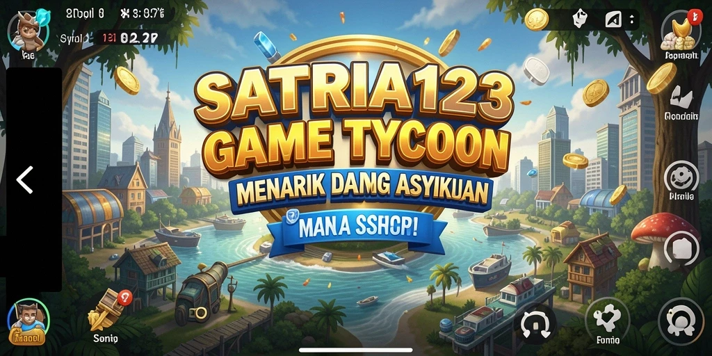 Tampilan menarik gameplay Tycoon di SATRIA123.