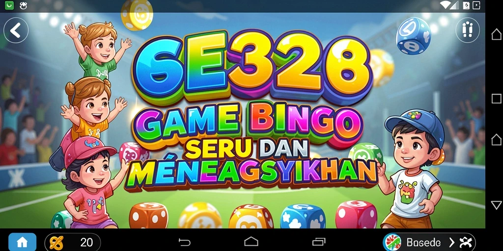 Tampilan gameplay SE328 dengan suasana Bingo yang seru.
