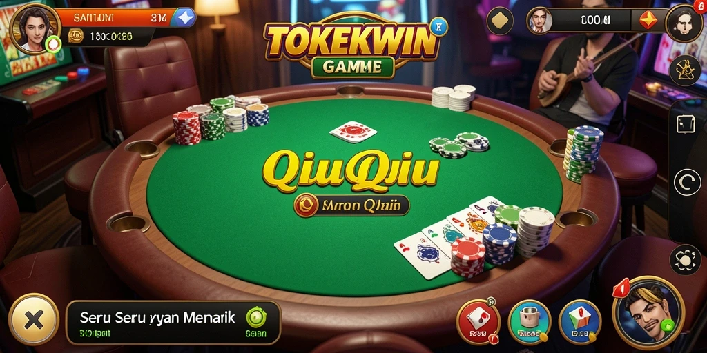 Screenshot gameplay seru di TOKEKWIN QiuQiu.