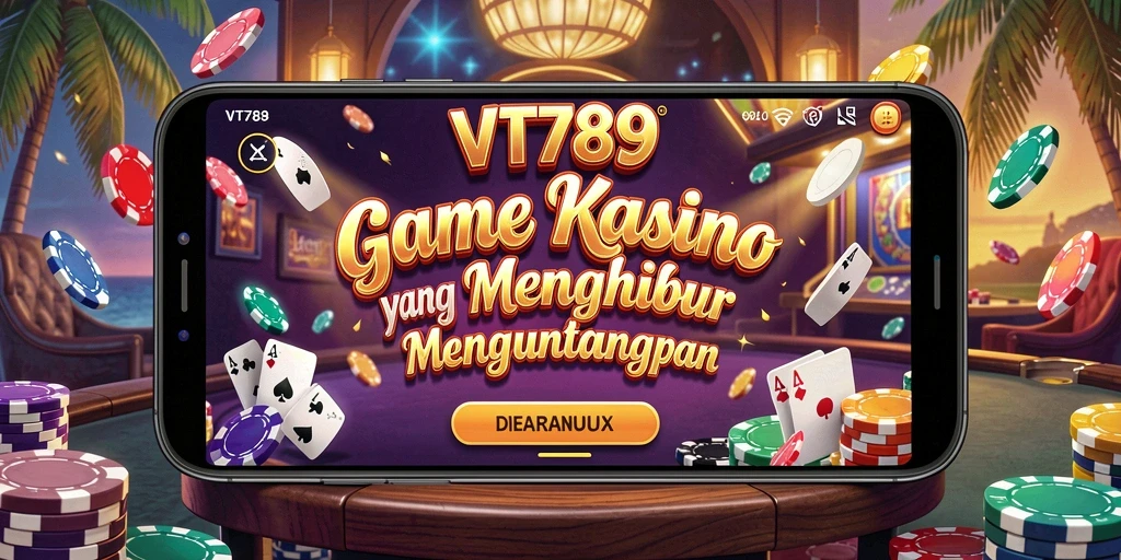 Tampilan gameplay Kasino yang seru dan interaktif di VT789.