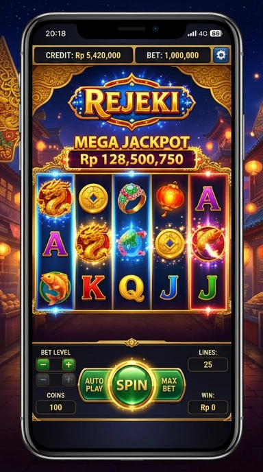 Proses pengunduhan aplikasi di rejeki yang cepat dan efisien.